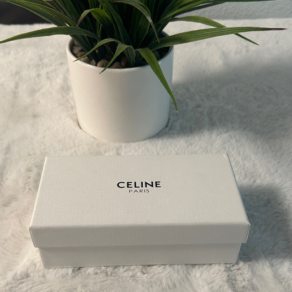 Celine White Logo Gift Box